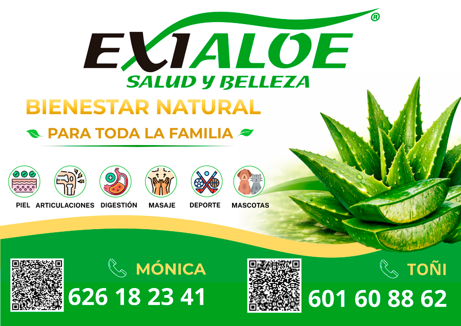 Patrocinador Exialoe Salud y Belleza - Nerja Patin Club